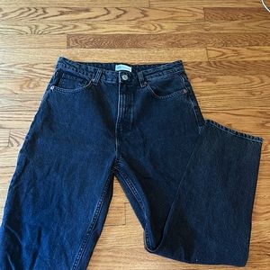 Black Zara Mom Jeans